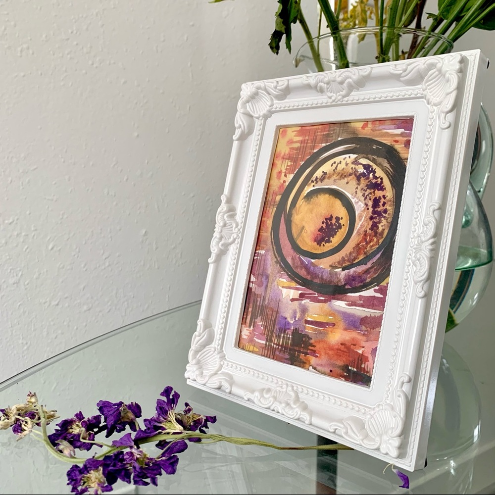 Lovely Star Original Watercolor Painting